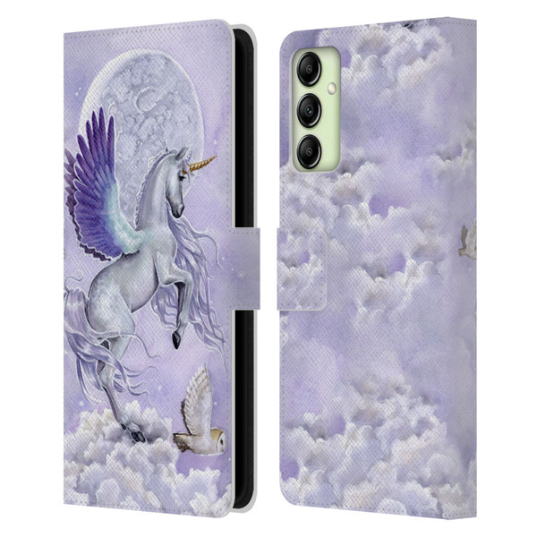Selina Fenech Unicorns Moonshine Leather Book Wallet Case Cover For Samsung Galaxy A14 5G