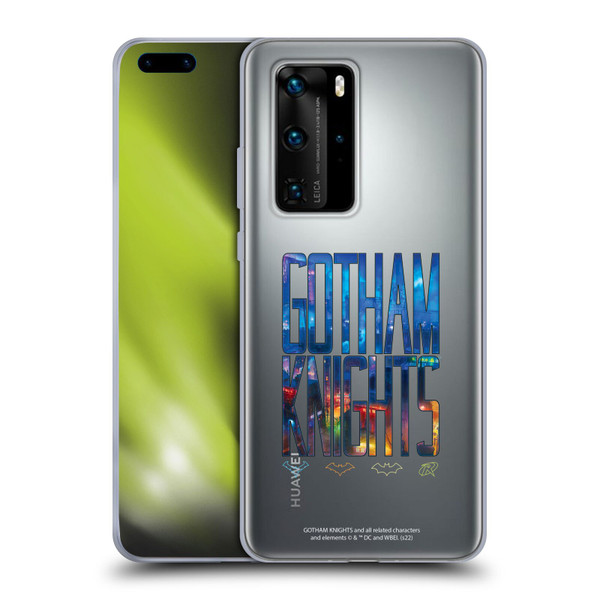 Gotham Knights Character Art Logo Soft Gel Case for Huawei P40 Pro / P40 Pro Plus 5G