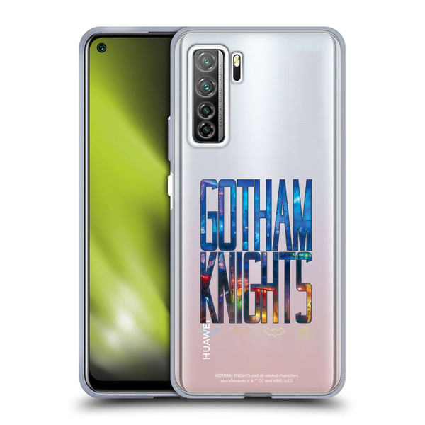 Gotham Knights Character Art Logo Soft Gel Case for Huawei Nova 7 SE/P40 Lite 5G