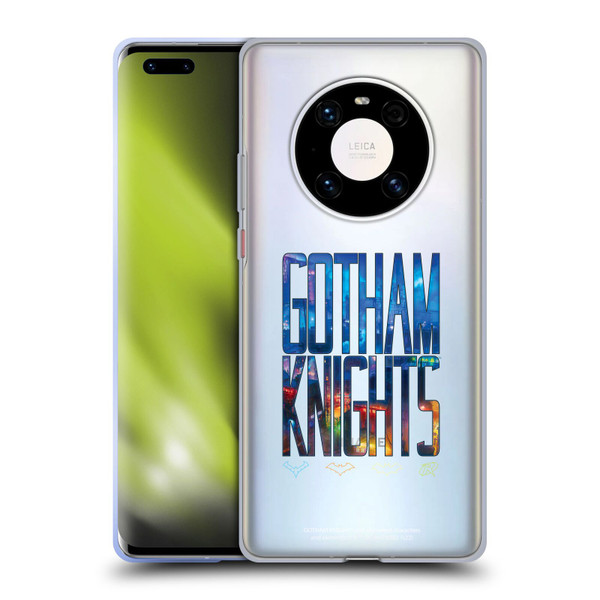 Gotham Knights Character Art Logo Soft Gel Case for Huawei Mate 40 Pro 5G