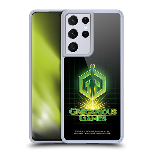 Ready Player One Graphics Logo Soft Gel Case for Samsung Galaxy S21 Ultra 5G