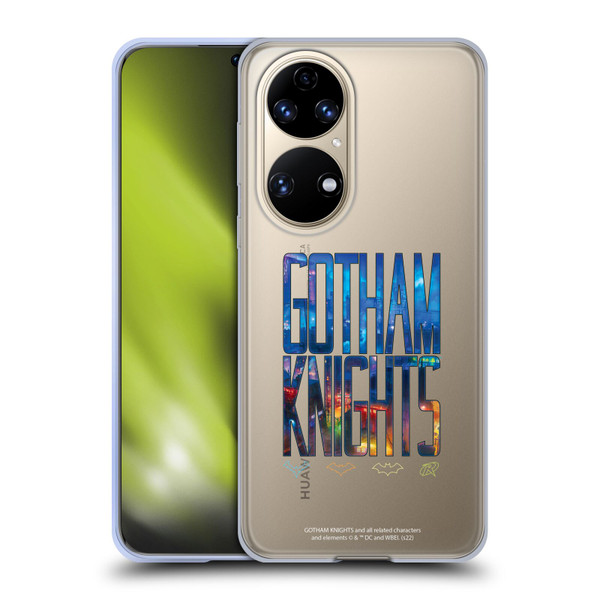 Gotham Knights Character Art Logo Soft Gel Case for Huawei P50