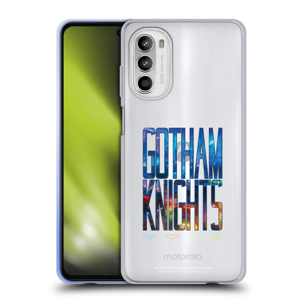 Gotham Knights Character Art Logo Soft Gel Case for Motorola Moto G52