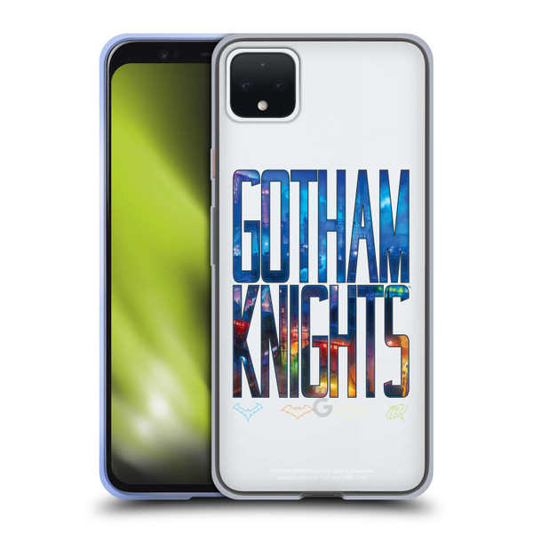 Gotham Knights Character Art Logo Soft Gel Case for Google Pixel 4 XL