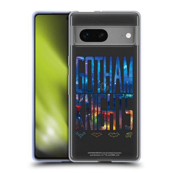 Gotham Knights Character Art Logo Soft Gel Case for Google Pixel 7