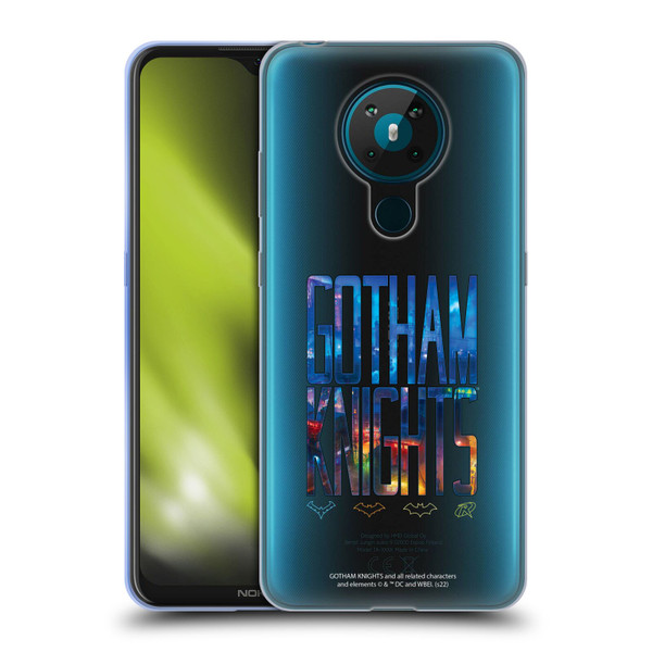 Gotham Knights Character Art Logo Soft Gel Case for Nokia 5.3