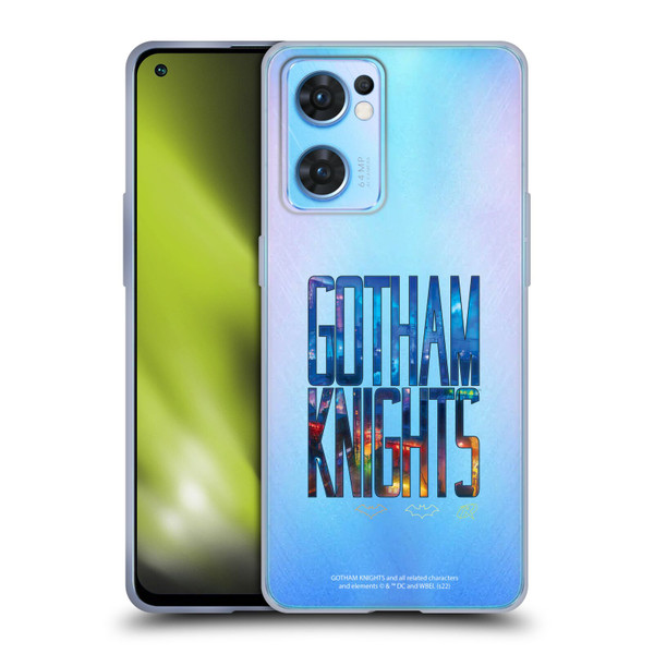Gotham Knights Character Art Logo Soft Gel Case for OPPO Reno7 5G / Find X5 Lite