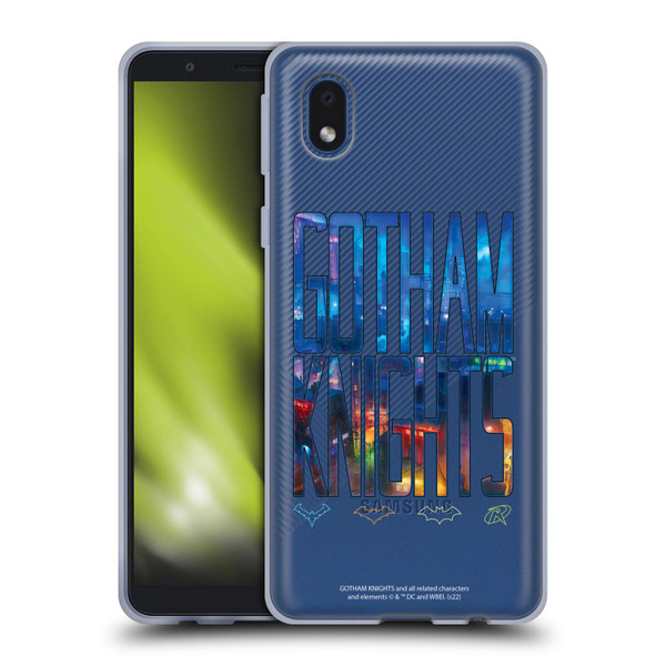 Gotham Knights Character Art Logo Soft Gel Case for Samsung Galaxy A01 Core (2020)