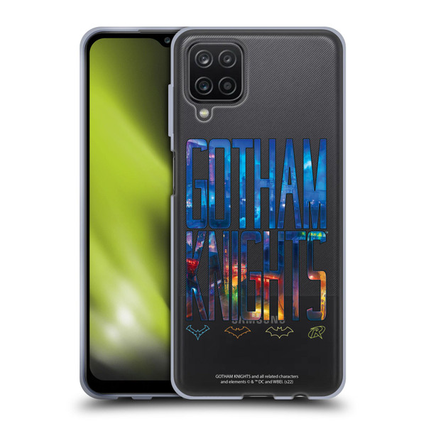 Gotham Knights Character Art Logo Soft Gel Case for Samsung Galaxy A12 (2020)