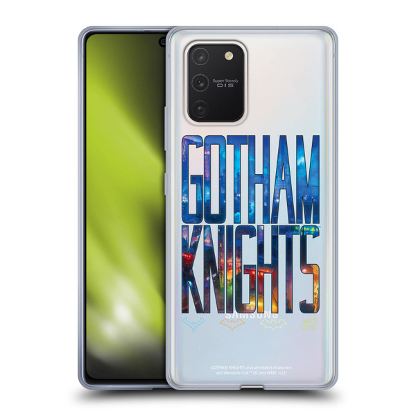 Gotham Knights Character Art Logo Soft Gel Case for Samsung Galaxy S10 Lite