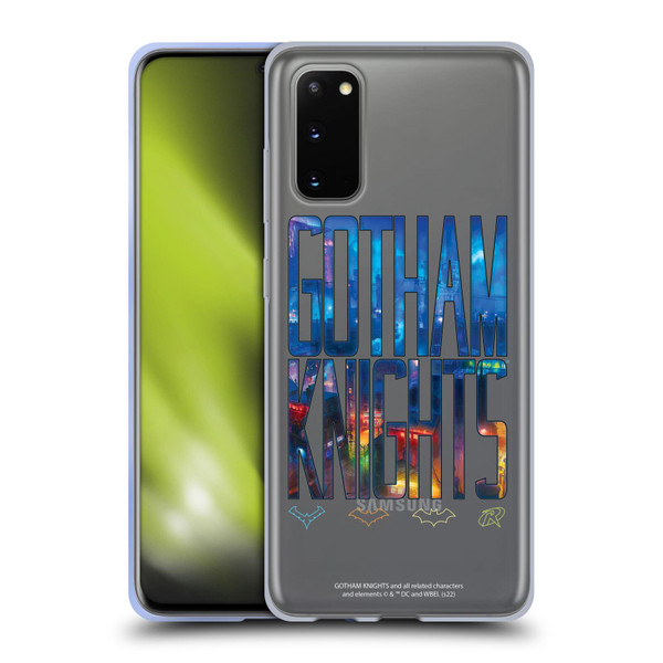 Gotham Knights Character Art Logo Soft Gel Case for Samsung Galaxy S20 / S20 5G