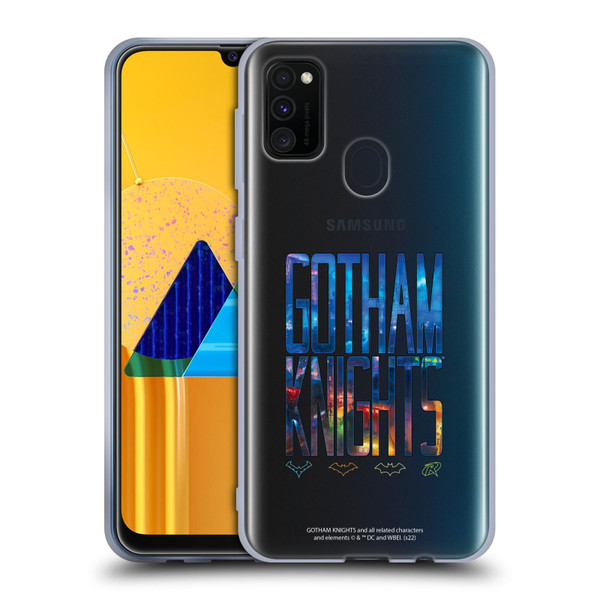 Gotham Knights Character Art Logo Soft Gel Case for Samsung Galaxy M30s (2019)/M21 (2020)