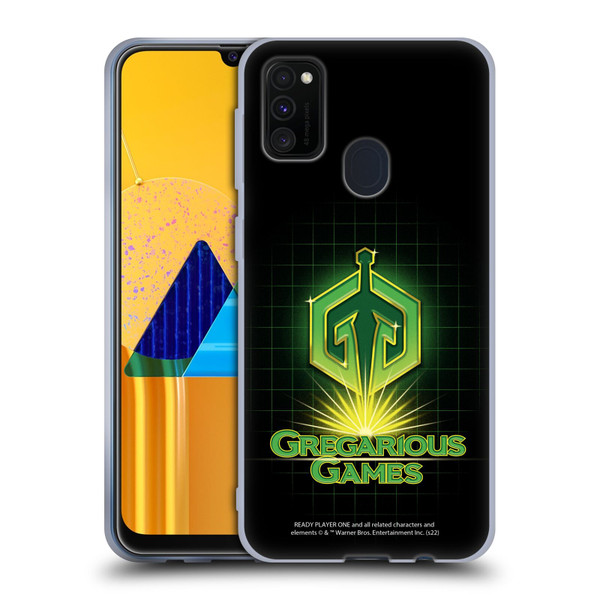 Ready Player One Graphics Logo Soft Gel Case for Samsung Galaxy M30s (2019)/M21 (2020)
