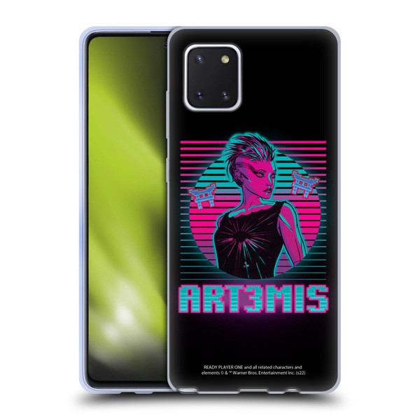 Ready Player One Graphics Character Art Soft Gel Case for Samsung Galaxy Note10 Lite