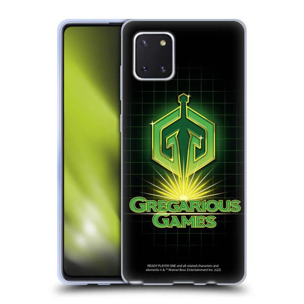 Ready Player One Graphics Logo Soft Gel Case for Samsung Galaxy Note10 Lite