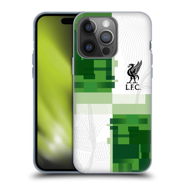 Liverpool Football Club 2023/24 Away Kit Soft Gel Case for Apple iPhone 14 Pro