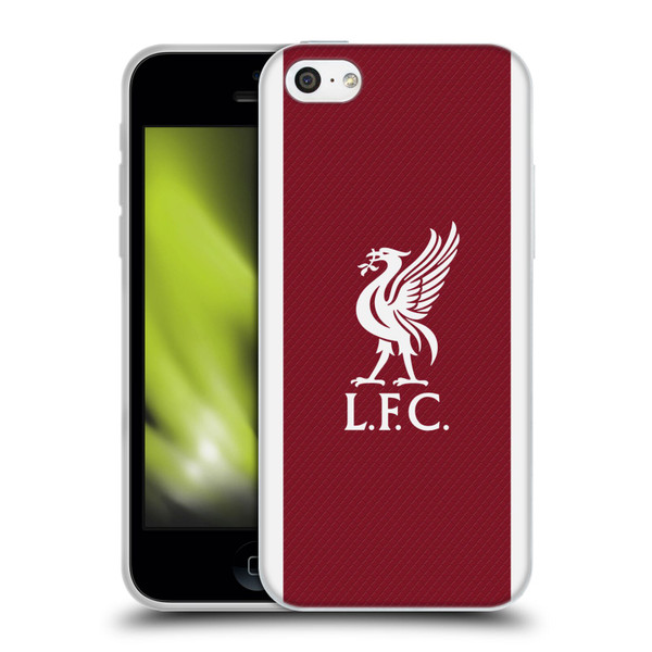 Liverpool Football Club 2023/24 Home Kit Soft Gel Case for Apple iPhone 5c