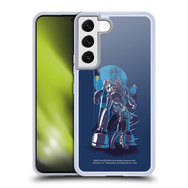 Ready Player One Graphics Iron Giant Soft Gel Case for Samsung Galaxy S22 5G