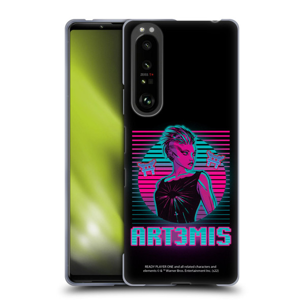 Ready Player One Graphics Character Art Soft Gel Case for Sony Xperia 1 III
