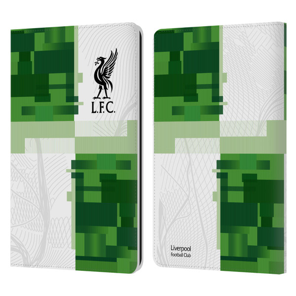 Liverpool Football Club 2023/24 Away Kit Leather Book Wallet Case Cover For Amazon Kindle Paperwhite 1 / 2 / 3
