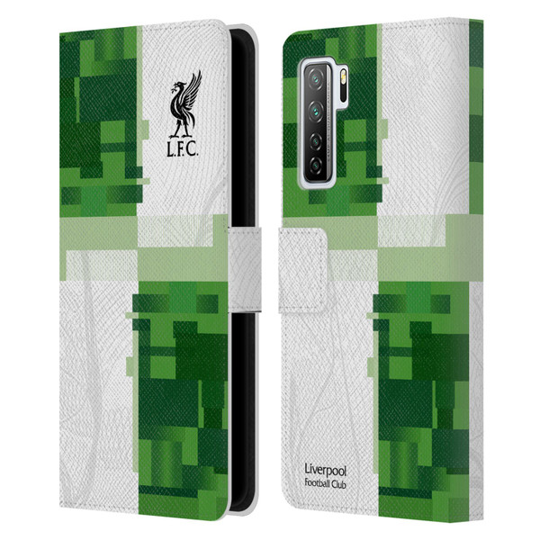 Liverpool Football Club 2023/24 Away Kit Leather Book Wallet Case Cover For Huawei Nova 7 SE/P40 Lite 5G
