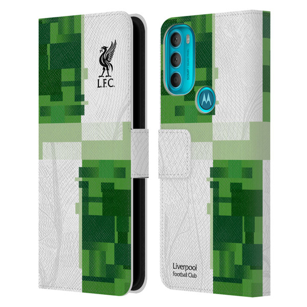 Liverpool Football Club 2023/24 Away Kit Leather Book Wallet Case Cover For Motorola Moto G71 5G