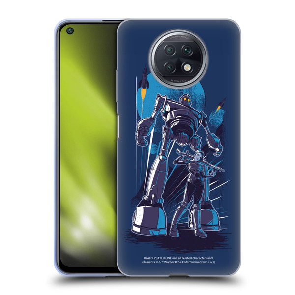 Ready Player One Graphics Iron Giant Soft Gel Case for Xiaomi Redmi Note 9T 5G