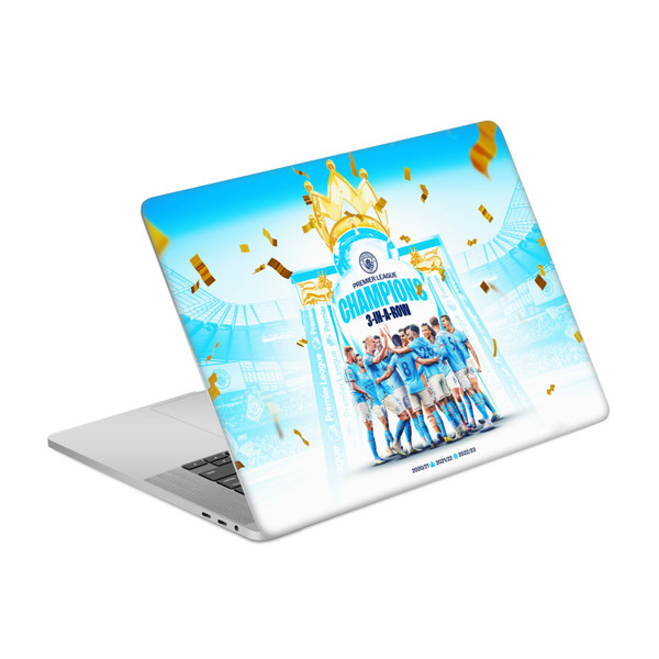 Manchester City Man City FC 2023 Champions Team Poster Vinyl Sticker Skin Decal Cover for Apple MacBook Pro 16" A2141