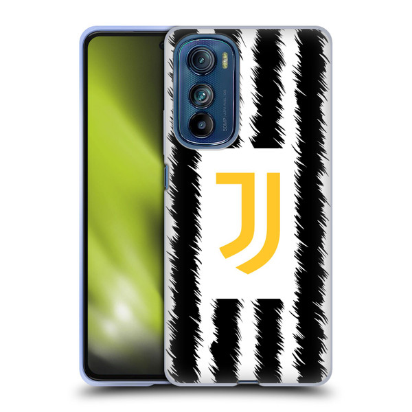 Juventus Football Club 2023/24 Match Kit Home Soft Gel Case for Motorola Edge 30