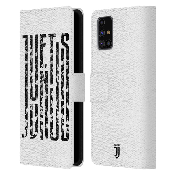 Juventus Football Club Graphic Logo  Fans Leather Book Wallet Case Cover For Samsung Galaxy M31s (2020)