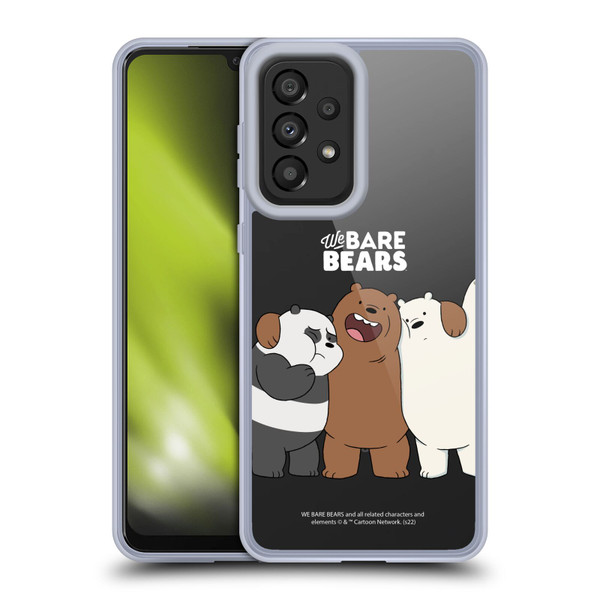 We Bare Bears Character Art Group 1 Soft Gel Case for Samsung Galaxy A33 5G (2022)