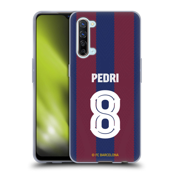 FC Barcelona 2023/24 Players Home Kit Pedri Soft Gel Case for OPPO Find X2 Lite 5G
