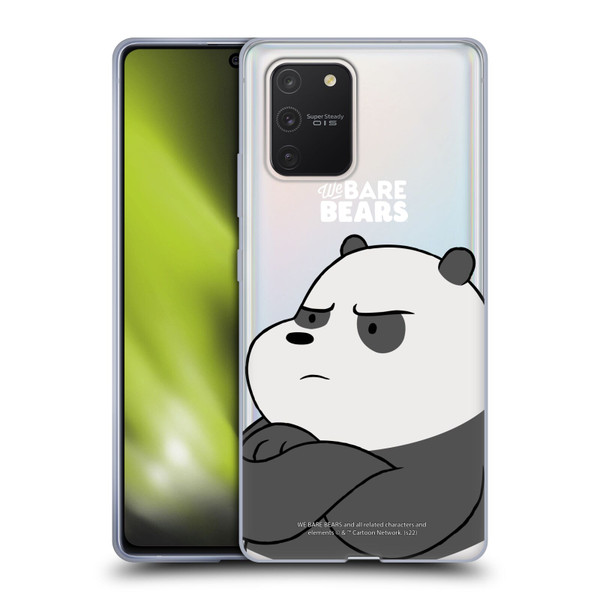 We Bare Bears Character Art Panda Soft Gel Case for Samsung Galaxy S10 Lite