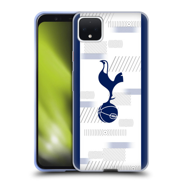 Tottenham Hotspur F.C. 2023/24 Badge Home Kit Soft Gel Case for Google Pixel 4 XL