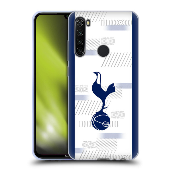 Tottenham Hotspur F.C. 2023/24 Badge Home Kit Soft Gel Case for Xiaomi Redmi Note 8T