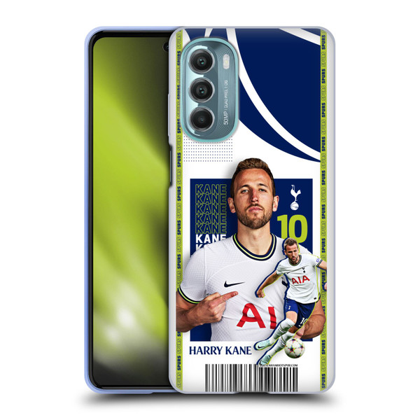 Tottenham Hotspur F.C. 2022/23 First Team Harry Kane Soft Gel Case for Motorola Moto G Stylus 5G (2022)