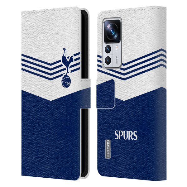 Tottenham Hotspur F.C. Badge 1978 Stripes Leather Book Wallet Case Cover For Xiaomi 12T Pro