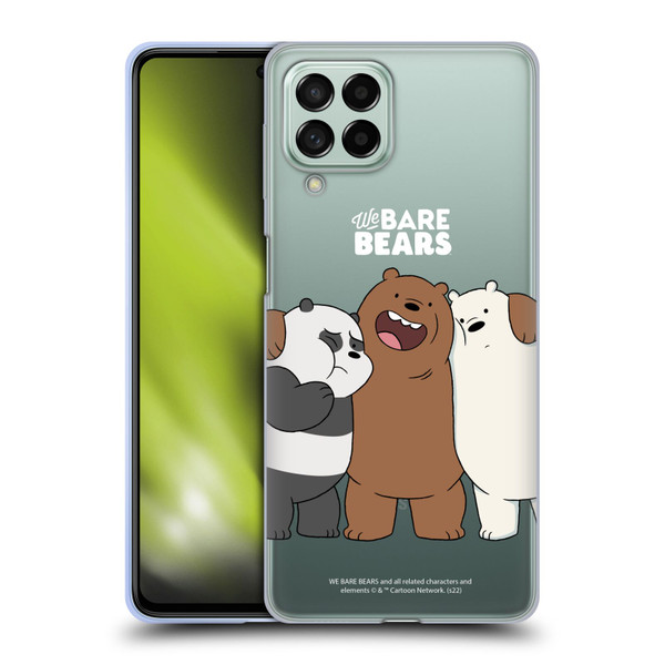 We Bare Bears Character Art Group 1 Soft Gel Case for Samsung Galaxy M53 (2022)