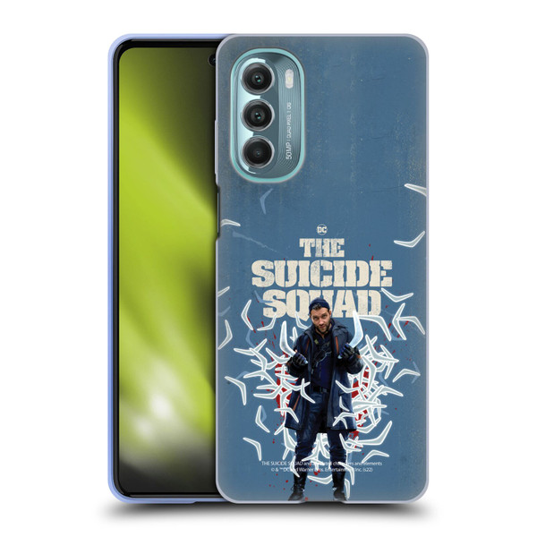 The Suicide Squad 2021 Character Poster Captain Boomerang Soft Gel Case for Motorola Moto G Stylus 5G (2022)