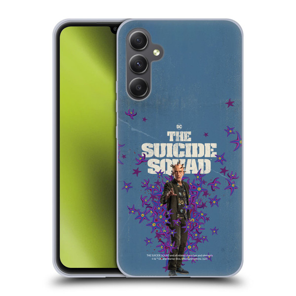 The Suicide Squad 2021 Character Poster Thinker Soft Gel Case for Samsung Galaxy A34 5G