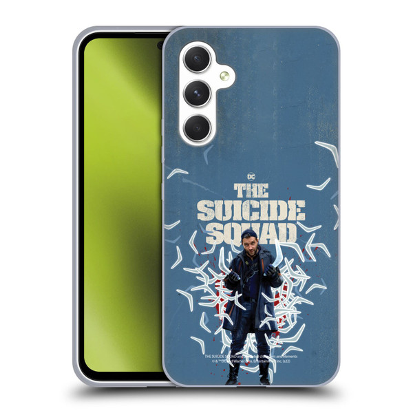 The Suicide Squad 2021 Character Poster Captain Boomerang Soft Gel Case for Samsung Galaxy A54 5G