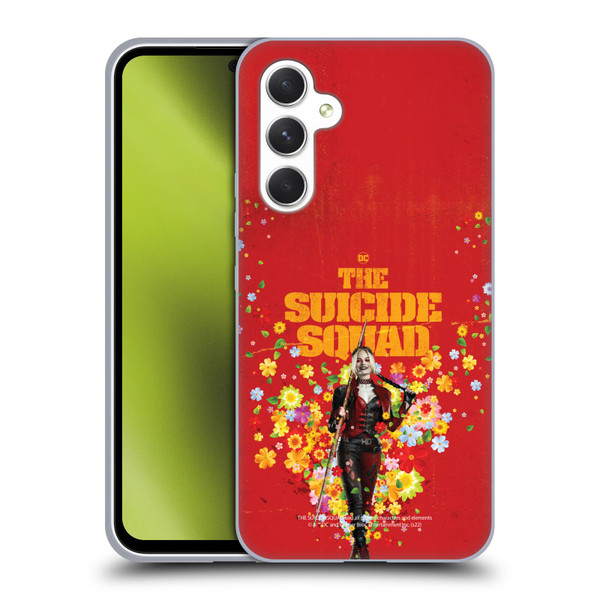 The Suicide Squad 2021 Character Poster Harley Quinn Soft Gel Case for Samsung Galaxy A54 5G