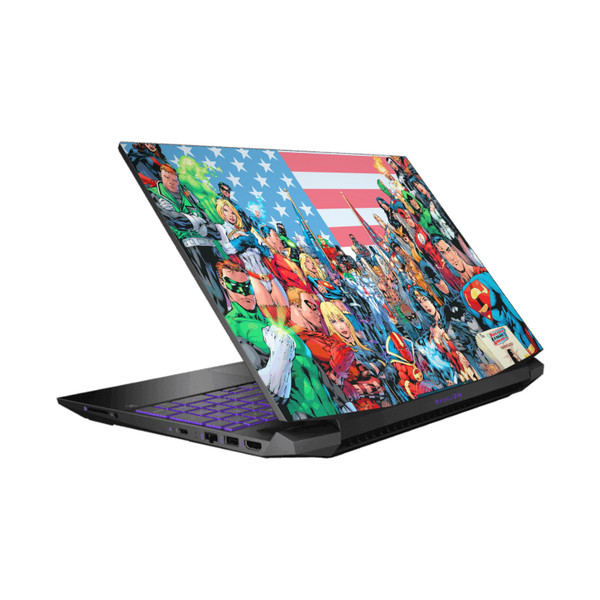 Justice League DC Comics Comic Book Covers Of America #1 Vinyl Sticker Skin Decal Cover for HP Pavilion 15.6" 15-dk0047TX