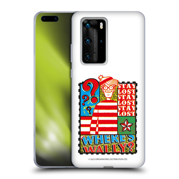 Where's Wally? Graphics Stay Lost Soft Gel Case for Huawei P40 Pro / P40 Pro Plus 5G