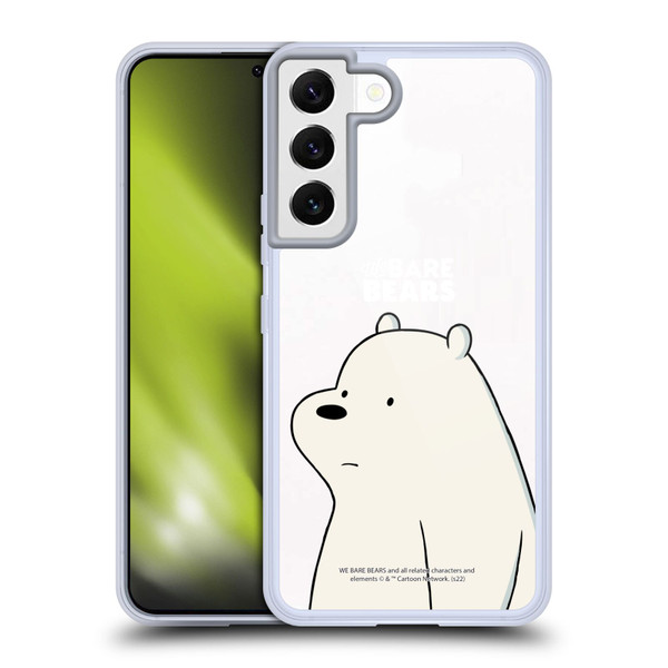 We Bare Bears Character Art Ice Bear Soft Gel Case for Samsung Galaxy S22 5G