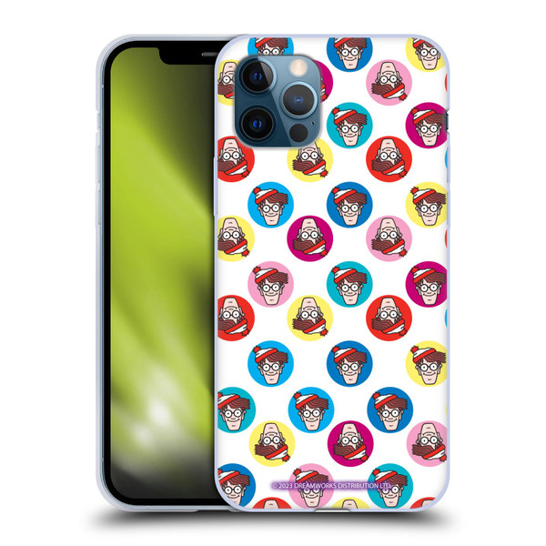 Where's Wally? Graphics Face Pattern Soft Gel Case for Apple iPhone 12 / iPhone 12 Pro