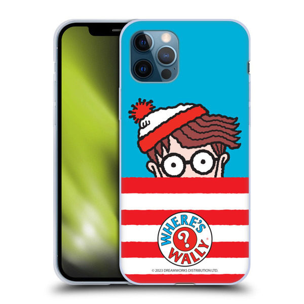 Where's Wally? Graphics Half Face Soft Gel Case for Apple iPhone 12 / iPhone 12 Pro