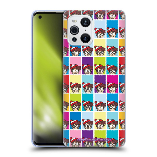 Where's Wally? Graphics Portrait Pattern Soft Gel Case for OPPO Find X3 / Pro