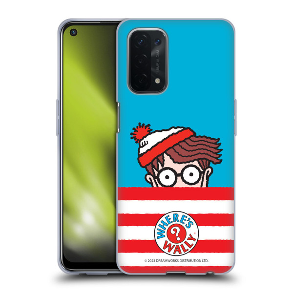 Where's Wally? Graphics Half Face Soft Gel Case for OPPO A54 5G