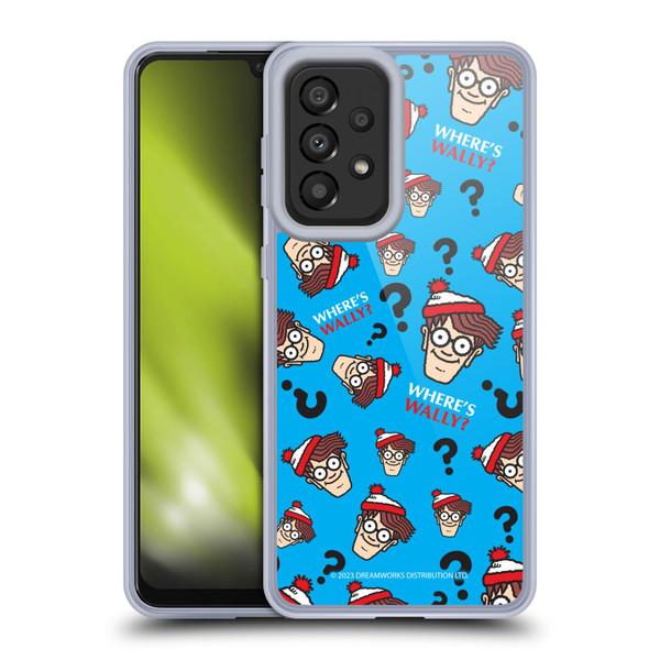Where's Wally? Graphics Head Pattern Soft Gel Case for Samsung Galaxy A33 5G (2022)